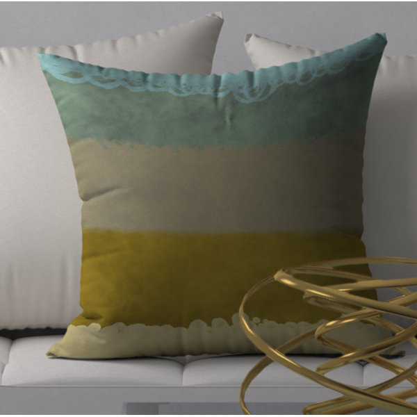 Orren Ellis Drool New Decorative Square Pillow Cover & Insert Wayfair